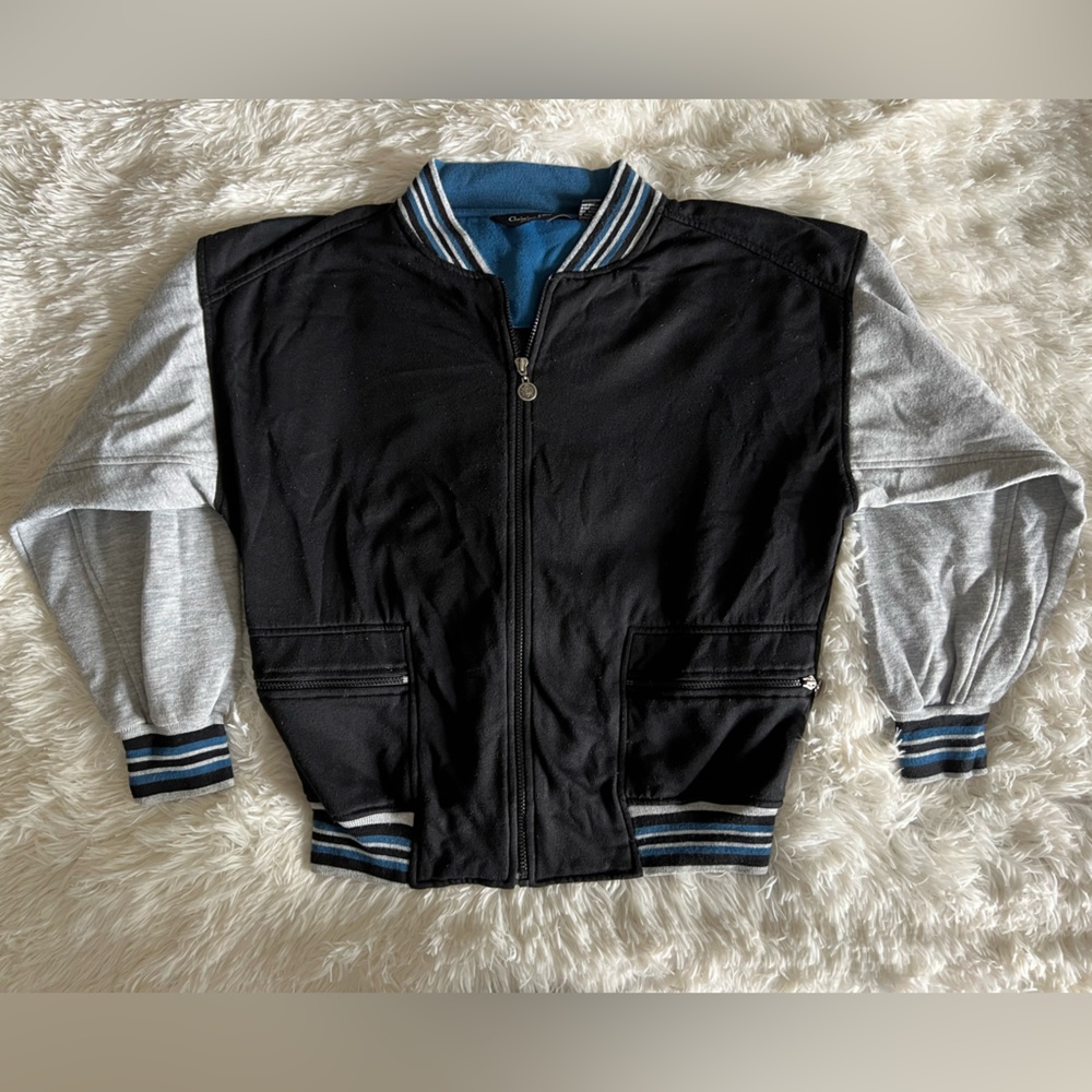 Christian Dior Vintage 90s Zip Up Sweatshirt Size Large - Picture 1 of 9